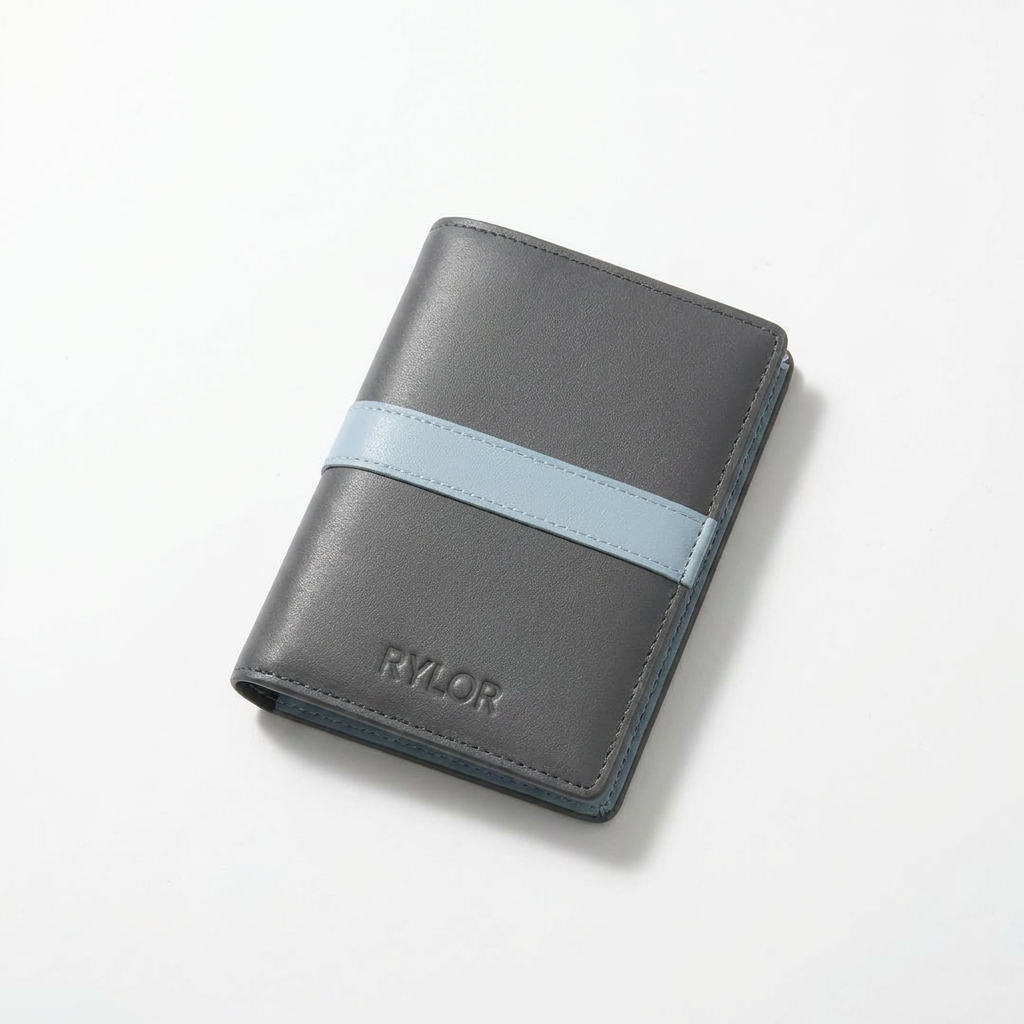 Gray Heritage Stripe Pocket Organizer