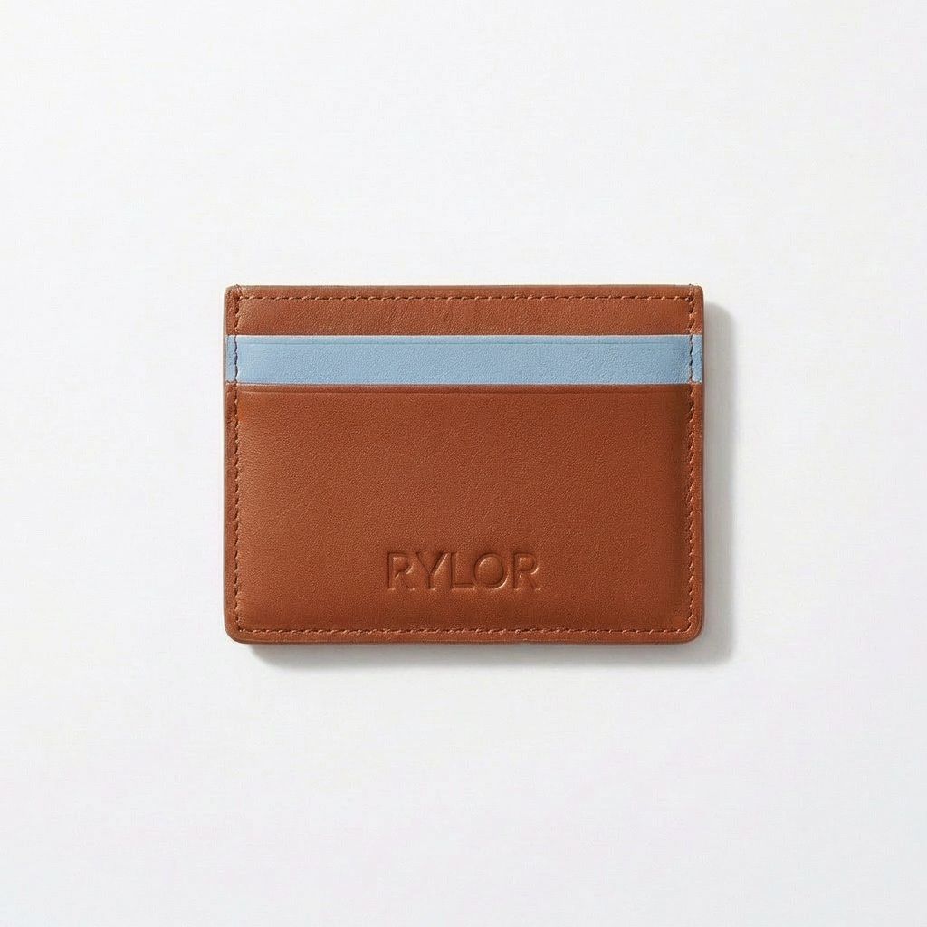 Saddle Heritage Stripe Card Holder