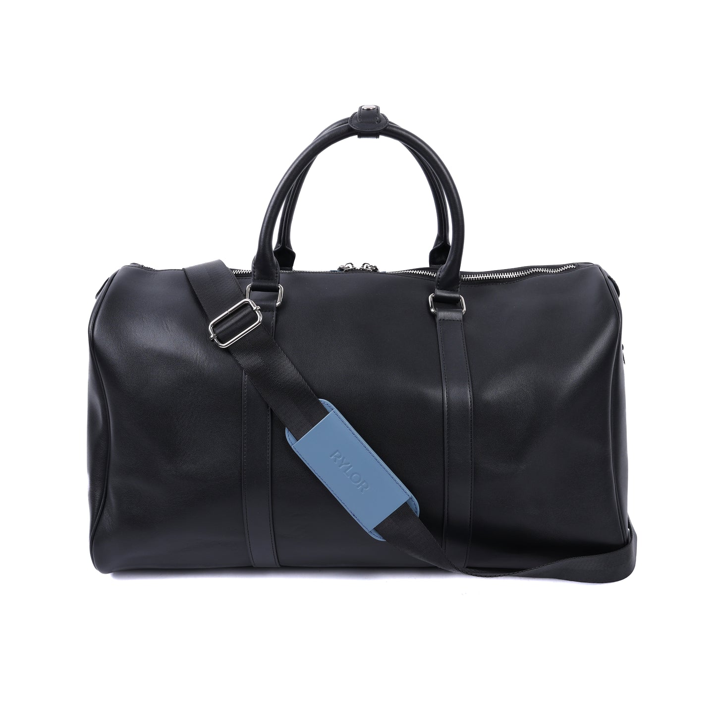Black Heritage Stripe Duffle Bag