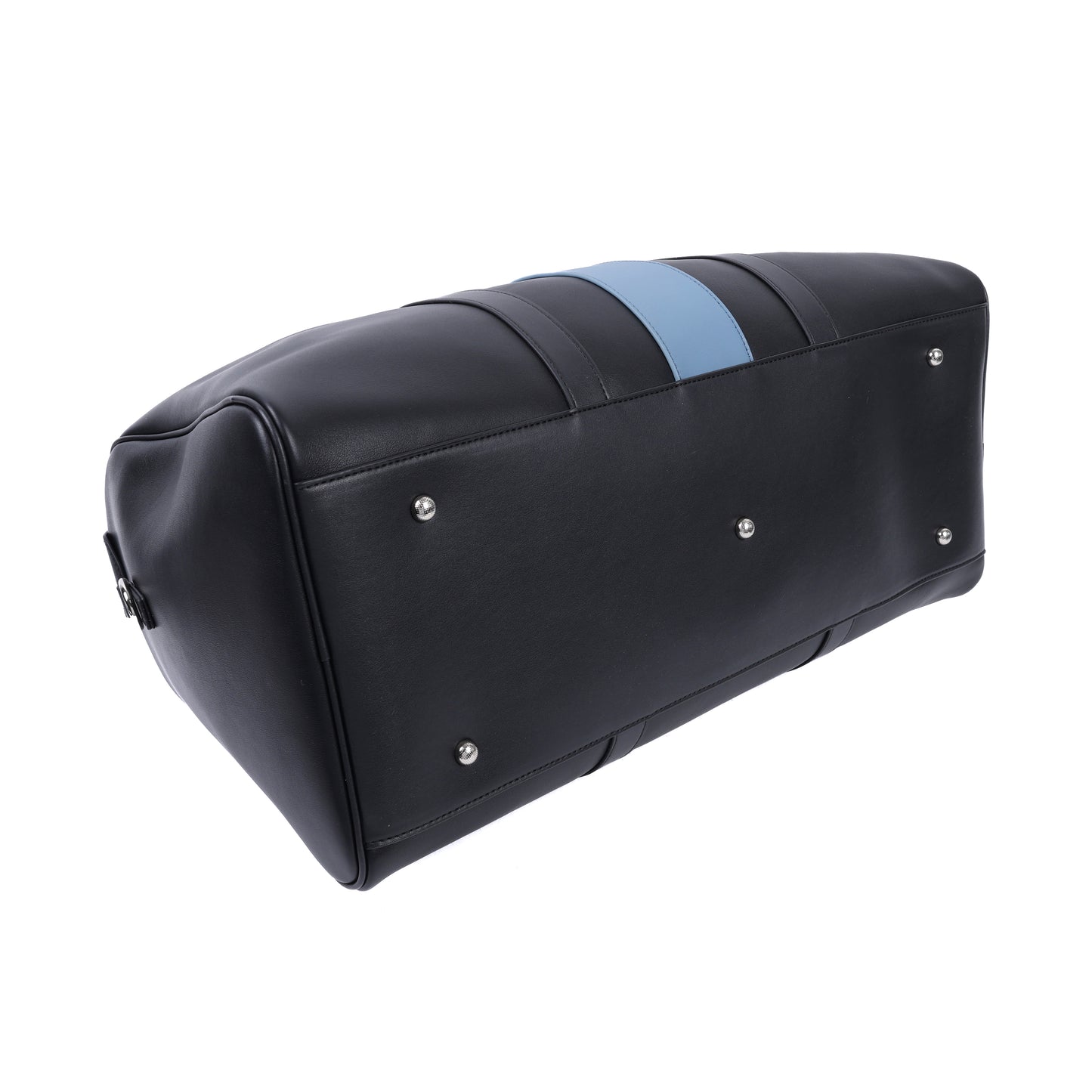 Black Heritage Stripe Duffle Bag