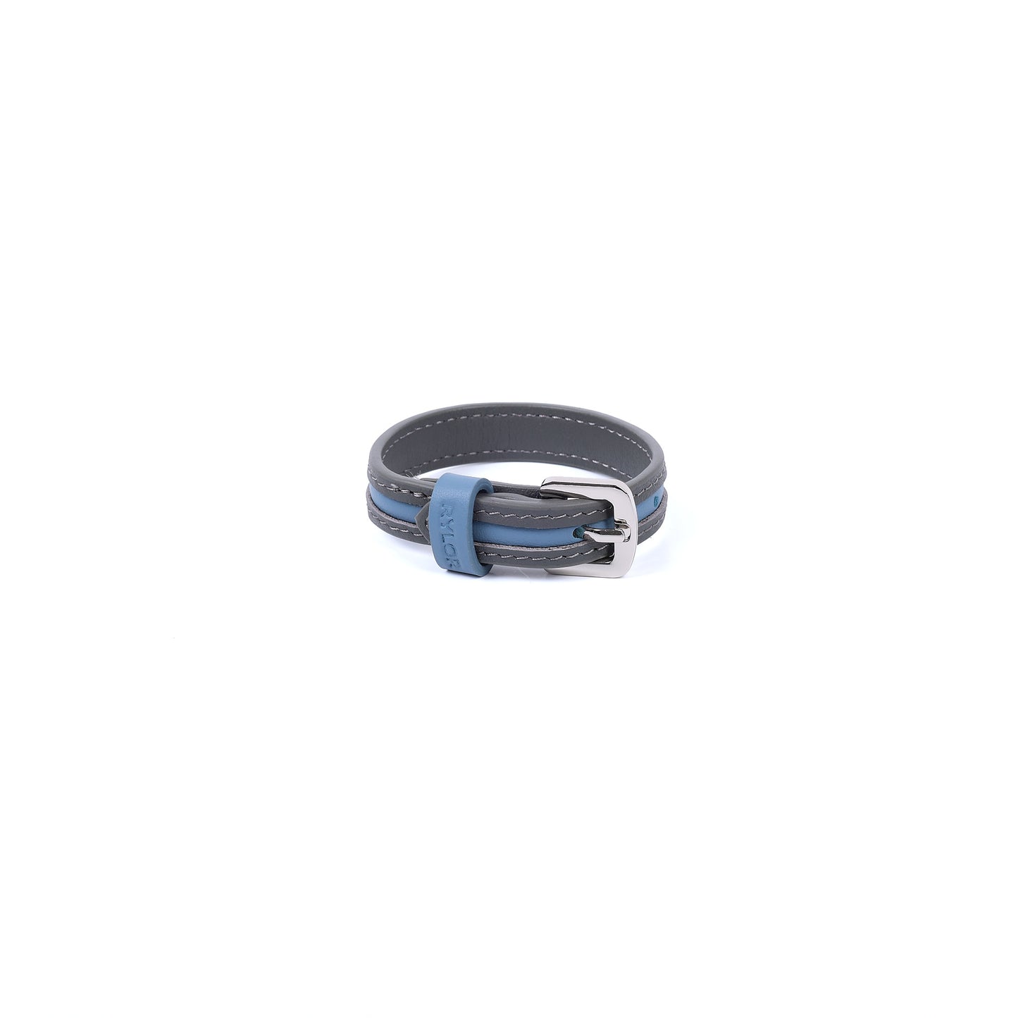 Gray Heritage Stripe Bracelet
