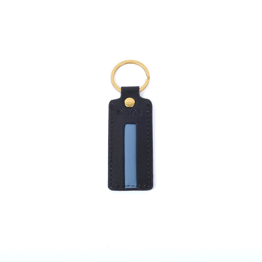 Black Heritage Stripe Keychain