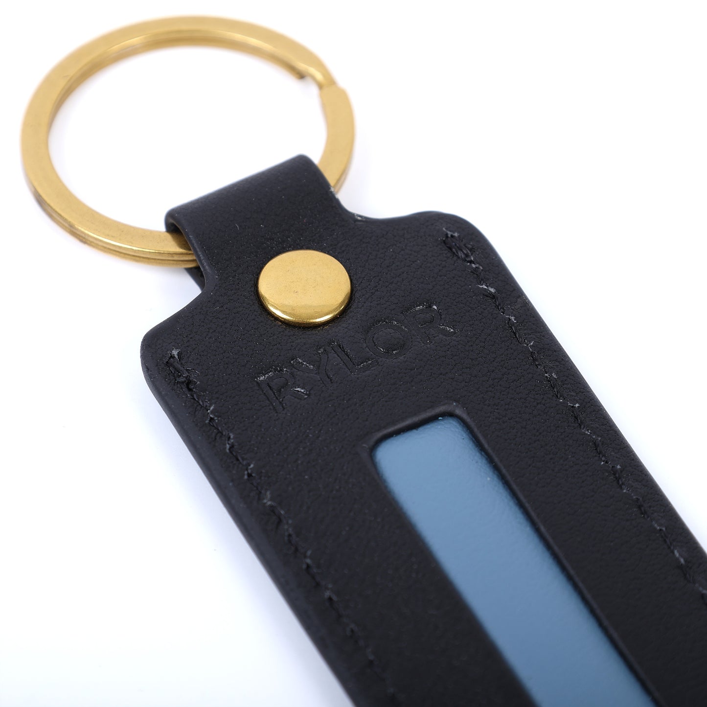 Black Heritage Stripe Keychain