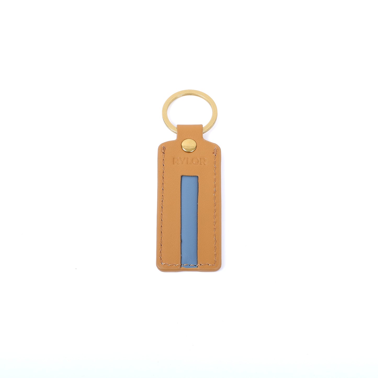 Saddle Heritage Stripe Keychain