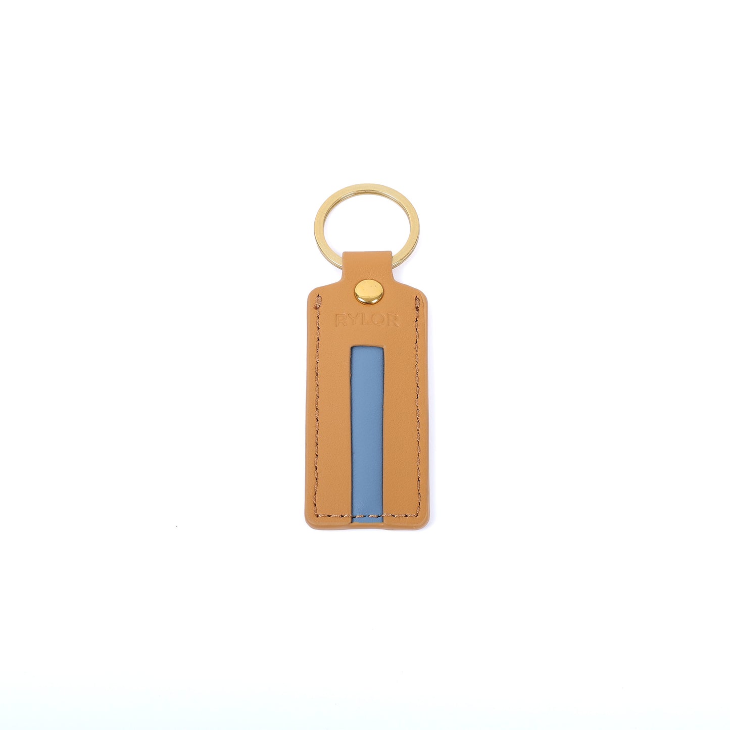 Saddle Heritage Stripe Keychain