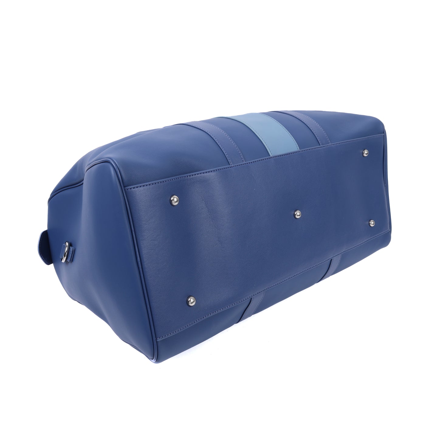 Navy Heritage Stripe Duffle Bag