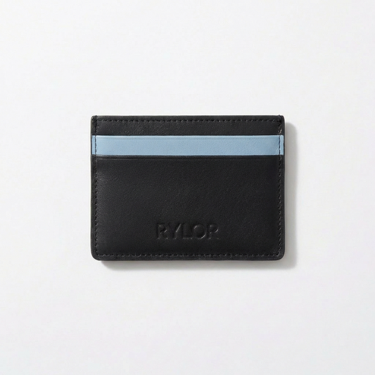 Midnight Heritage Stripe Card Holder